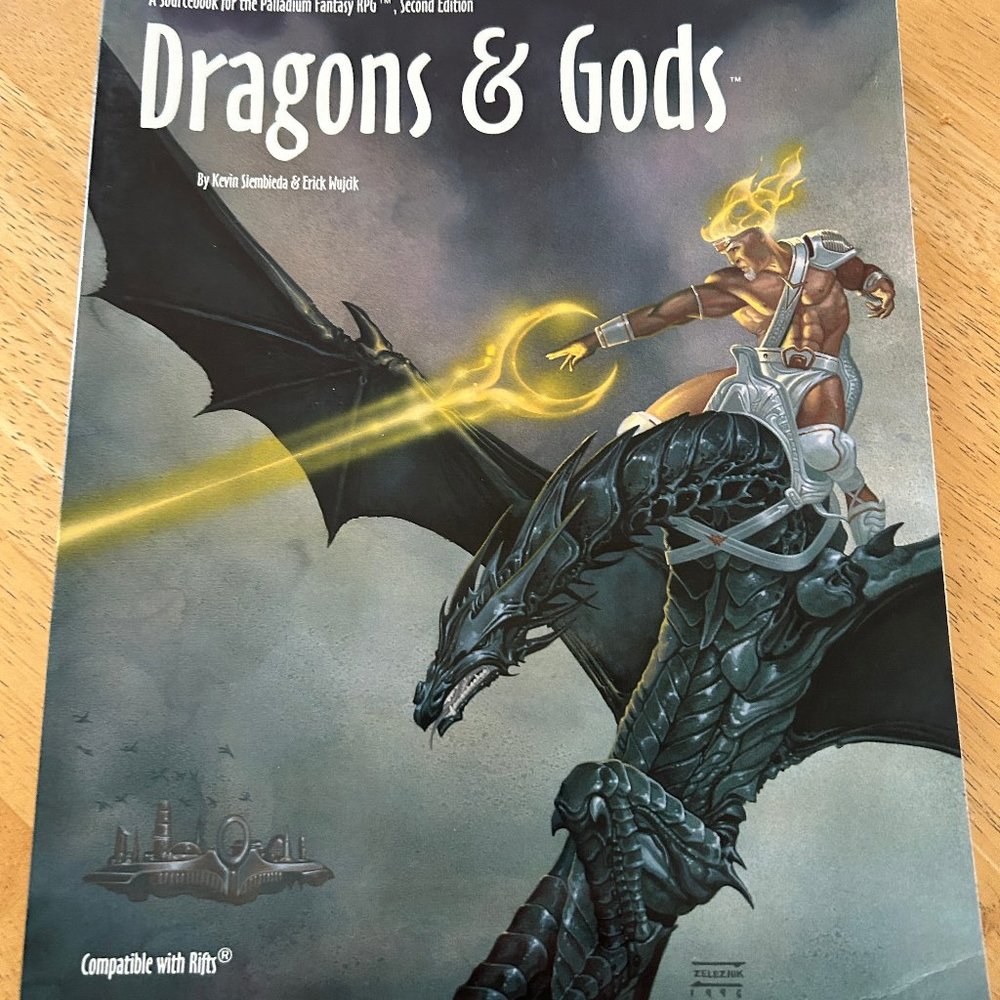 The Palladium RPG Book - DRAGONS & GODS 2nd Edition